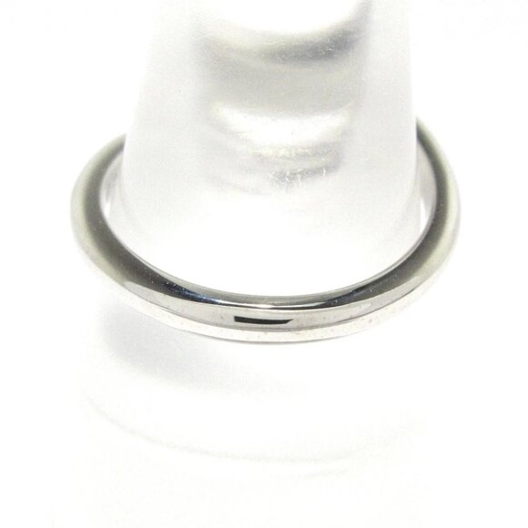 Auth BVLGARI Diva Dream 18K White Gold Diamond F***** Ring #5 3/4 - Picture 6 of 7